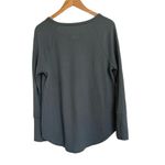 Chaser Long Sleeve Ribbed Thermal Long Sleeve Top Teal Blue Green XL Photo 3