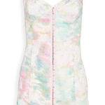 For Love & Lemons  Smythe Tie Dye Corset Dress Size S Photo 0