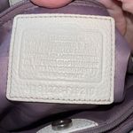 Coach ‎ 2012 Tan and Cream Penelope Pebbled Leather Bag Photo 7