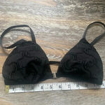Juicy Couture  BRA  Size M Padded Black Bra Velvet Size M Photo 2