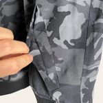 Equipment  Femme Abbot Underground Camo Black Silk Bomber Jacket Photo 4