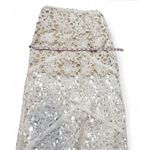White Lace Maxi Skirt & Crop Top Set, Women's Size L Size L Photo 14