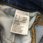 American Eagle Womens Jeans Hi-Rise Jegging Crop Distressed Raw Hem Stretch 2 Photo 4