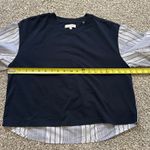 Ramy Brook  navy blue short sleeve top size XS Photo 9