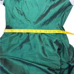 АОМЕІ Elegant Green Dress with Polka Dot Long Sleeves Size Large Photo 12