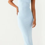 Peppermayo  Claudia One Shoulder Dress Blue Photo 0
