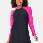 Nike  Victory Long-Sleeve Swim Dress Size XS Photo 11