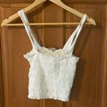 American Eagle  Size Small Women's or Teen Girl Off White Tank Top Photo 0