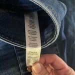 Chico's  Blue Ankle Cropped Jeans with Distressed Hem Photo 2