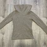 Daytrip Cowl Neck Brown Women’s Sweater Acrylic, Wool, Nylon, Spandex Size M Tan Photo 2