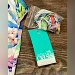 Outdoor Oasis Lined Tankini Ruffle Swim Top Only Photo 5