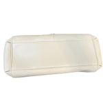 Coach  Minetta Crossbody Chalk Ivory White w Gold Excellent Condition F34663 Photo 8