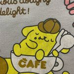 Grey Pompompurin cafe graphic t shirt sz M Gray Size M Photo 5