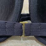 Victoria's Secret Victoria’s Secret Swim Black Strapless Bikini Top Size 32D (No Straps)  Photo 4