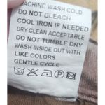 Women's Brown Wide Leg Jeans Size L Cotton Blend Button Fly Casual Everyday Wear Size L Photo 4