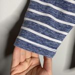 Organic Rags French terry Heather Blue striped hoodie size XS Photo 83