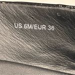 Vince Black Bogart Eelskin Leather Flats Loafers Slip On Shoes Photo 7