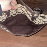 Classic Brown Logo Coach Medium Hand Tote Purse Bag Canvas Photo 5