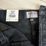 AGOLDE black Denim mini skirt Photo 2