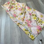 Petal and Pup  Dress NWT cotton floral strapless midi womens Pink (medium) party Photo 5