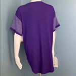Blue 84 College Corner High Point University Purple V-neck tee shirt large NEW Photo 3