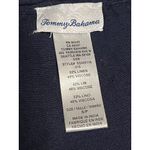 Tommy Bahama  Shirt Dress Button Linen Blend Navy‎ Beach Travel Cruise Vacation Photo 7