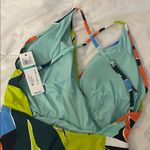 Anne cole  NWT multi color skort racer back one piece swim suit plus sz 16 $98 Photo 5