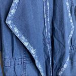 Anthropologie Hei Hei Denim Open Front Blazer Jacket Size XS Photo 5