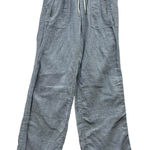 Athleta  Women's Cabo Linen Wide Leg Pants Blue Casual Vacation Summer Resort 8 Photo 0