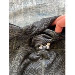 Under Armour  Black Gray Green Abstract Marble Print Back Pocket Ankle Legging M Photo 5