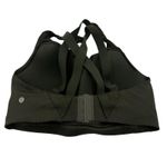Lululemon  Dark Green Halter Strappy Energy High Impact Sports Bra Size 38DD Photo 2
