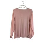 Dress Barn  Women's Light Pink Long Sleeve Top Photo 1