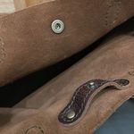 PLG PORTLAND Leather Goods “Almost Perfect” Mini Crossbody Tote Bag Brown Photo 9