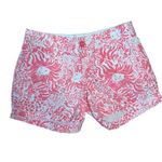 Lilly Pulitzer Callahan Shorts Pink Get Spotted Print Size 0 Photo 3
