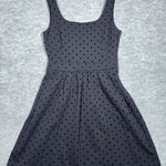 Madewell Black Polka Dot Tank Women’s Dress Size XS Photo 0