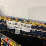 Madewell Texture & Thread Tie-Shoulder Tank Top Striped Sleeveless Crochet Sz S Photo 6