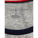 Tommy Hilfiger Tape Logo Gray Tee Mini Dress Womens Size Medium Sport Preppy Photo 4