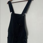 ASOS  Black Denim Overalls Straight Leg Stretch W32 L32 Photo 1