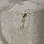 Free People  Meadows Embroidered Top Lace Boho Bishop Sleeve Crop small Photo 2