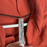 Cynthia Ashby Lagenlook Pumpkin Spice Cotton Cowl Neck Pocket Dress W1767 Sz M Orange Size M Photo 3