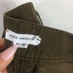Good American Relaxed Good Skate Pants Brown Baggy Straight Leg Trousers Size 10 Photo 5