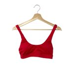 ANDIE  Swim The Ventura Bikini Top in Cherry Red XS NWT Photo 3