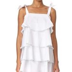 WAYF Madelyn Tiered Ruffle Mini Dress Photo 0