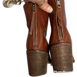 Madewell  Brown Leather Ankle Boots Size 9 Photo 4