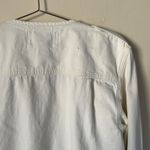Harley Davidson Harley-Davidson White Button Up Long Sleeve Shirt Jacket Women's Size M Photo 5