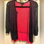 Alfani NWT two-tone vibrant colored cardigan size small Photo 1