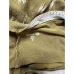 Garnet Hill  Ikat Jumpsuit Size M Olive Tencel Cropped Wide Leg Kimono‎ Sleeve Photo 5