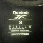 Reebok  black zip up sweatshirt with windbreaker ruffle sleeves women size small‎ Photo 2