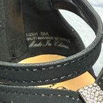 Bella Vita  Black Rhinestone Strappy Heels Photo 5