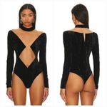 NBD Firoja Bodysuit in Black Photo 1